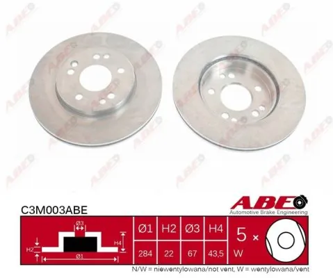 Brake Disc C3M003ABE
