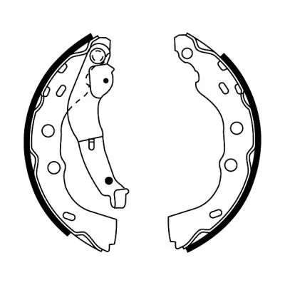 Brake Shoe Set C08027ABE