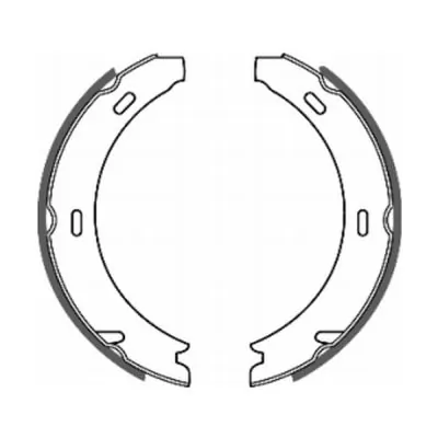 Brake Shoe Set, parking brake CRM001ABE