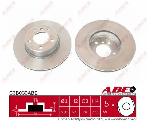 Brake Disc C3B030ABE