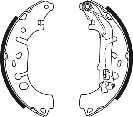 Brake Shoe Set C0F031ABE