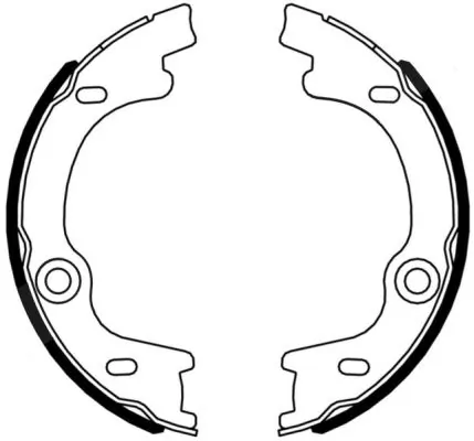Brake Shoe Set, parking brake C00333ABE