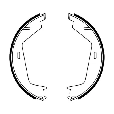 Brake Shoe Set, parking brake CRV005ABE