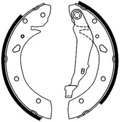 Brake Shoe Set C02060ABE