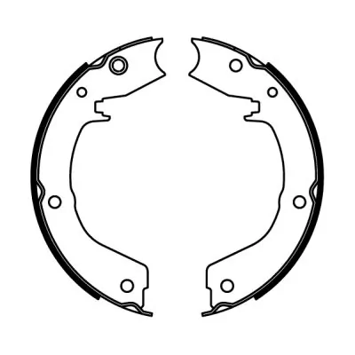 Brake Shoe Set, parking brake C05061ABE