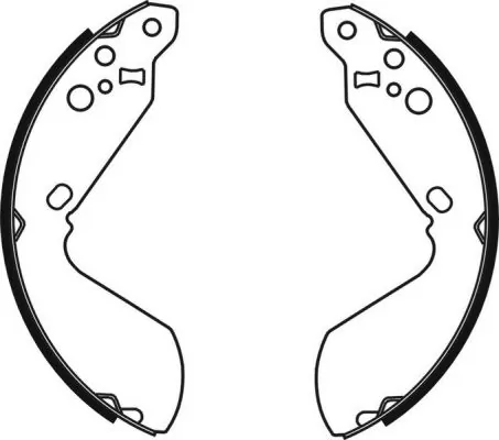 Brake Shoe Set C08014ABE