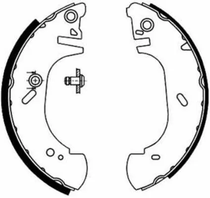 Brake Shoe Set C0G048ABE