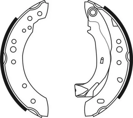 Brake Shoe Set C0C019ABE
