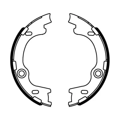 Brake Shoe Set C00325ABE