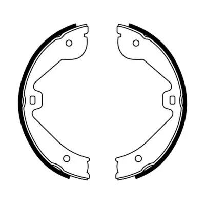Brake Shoe Set, parking brake CRW000ABE