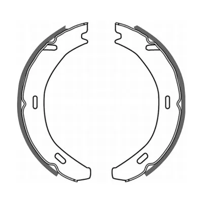 Brake Shoe Set, parking brake CRM002ABE