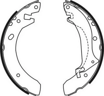 Brake Shoe Set C0I001ABE