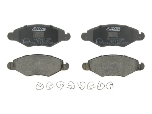 Brake Pad Set, disc brake C1P034ABE