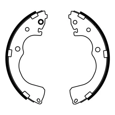 Brake Shoe Set C03040ABE