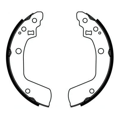 Brake Shoe Set C08029ABE
