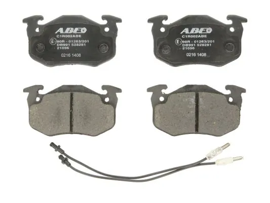 Brake Pad Set, disc brake C1R002ABE