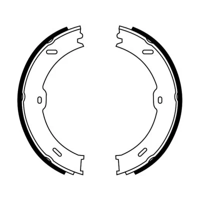 Juego de zapatas de frenos, freno de estacionamiento CRM009ABE
