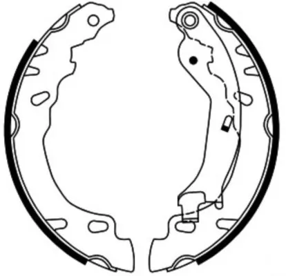 Brake Shoe Set C0F029ABE