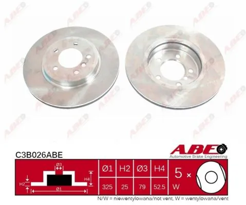 Brake Disc C3B026ABE