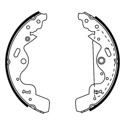 Brake Shoe Set C0I002ABE