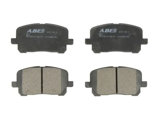 Brake Pad Set, disc brake C12102ABE