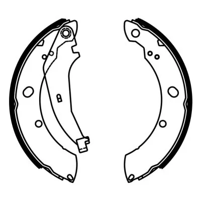 Brake Shoe Set C0Y009ABE
