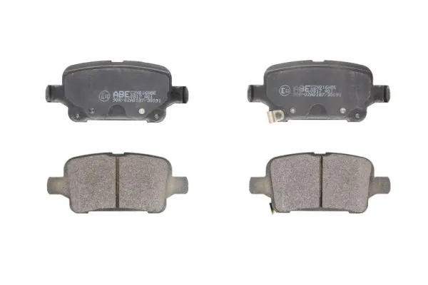 Brake Pad Set, disc brake C2X016ABE