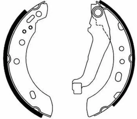Brake Shoe Set C01043ABE