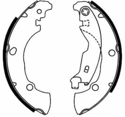 Brake Shoe Set C0F013ABE
