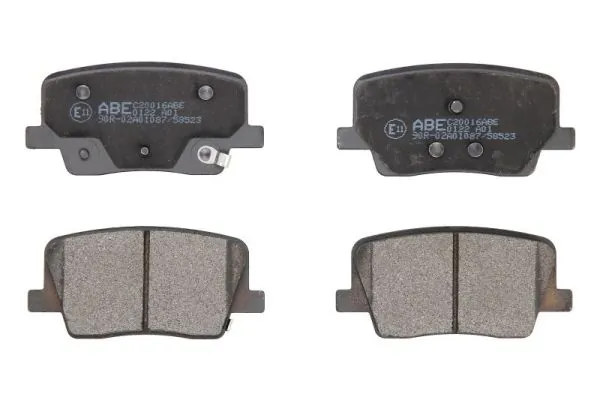 Brake Pad Set, disc brake C20016ABE