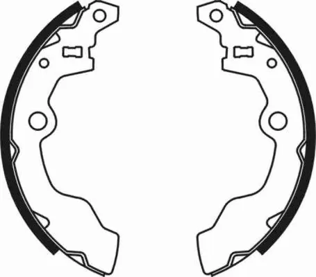 Brake Shoe Set C08008ABE