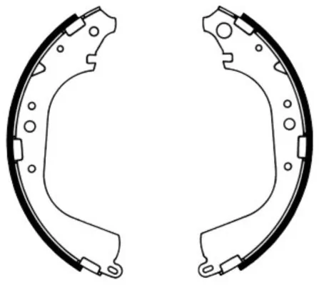 Brake Shoe Set C02039ABE