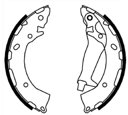 Brake Shoe Set C00530ABE