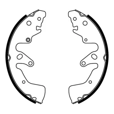 Brake Shoe Set C08026ABE