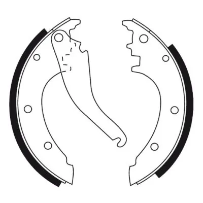 Brake Shoe Set, parking brake CRE002ABE