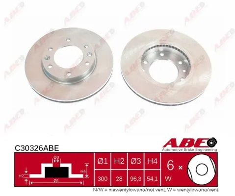 Brake Disc C30326ABE