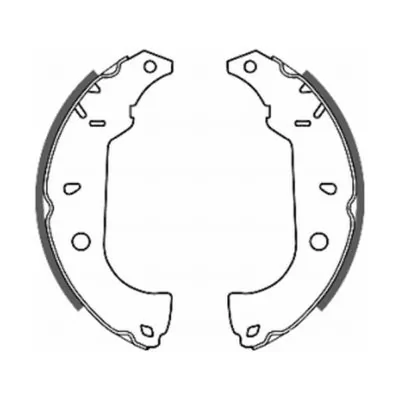 Brake Shoe Set C0F004ABE
