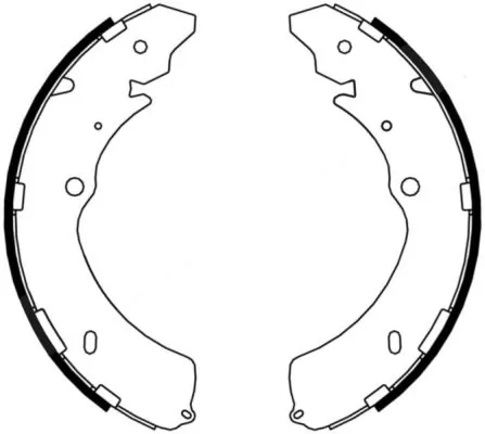 Brake Shoe Set C09009ABE