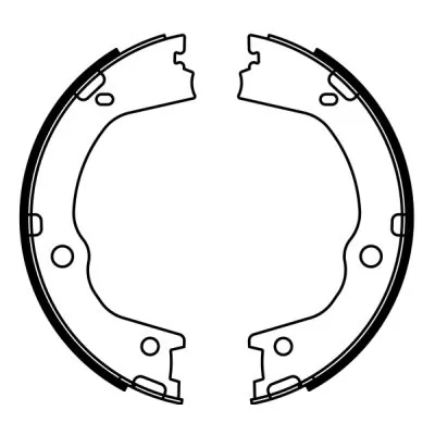 Brake Shoe Set, parking brake C00330ABE