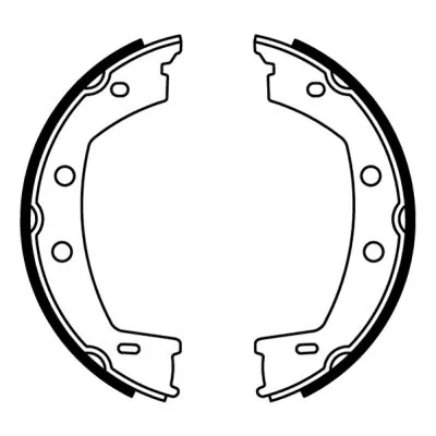 Brake Shoe Set, parking brake CRI001ABE
