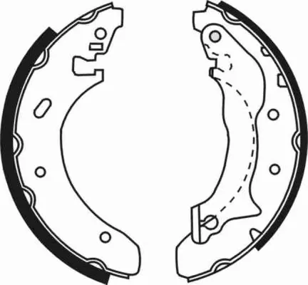 Brake Shoe Set C0G024ABE