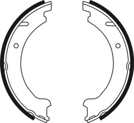 Brake Shoe Set, parking brake CRV002ABE