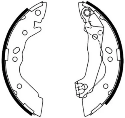 Brake Shoe Set C00504ABE