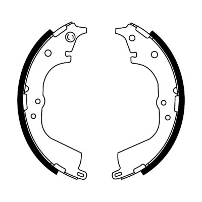 Brake Shoe Set C02072ABE