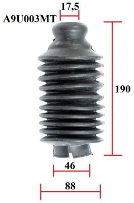 Magnum Technology A9U003MT Protective Cap/Bellow, shock absorber
