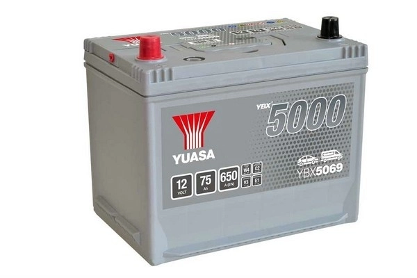 Starter Battery YBX5000 Silver High Performance SMF Batteries YBX5069