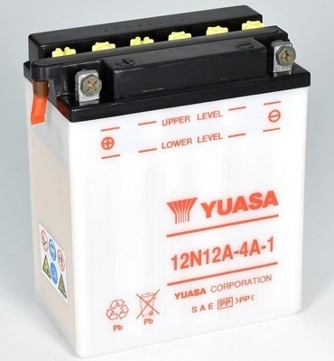 Starter Battery Conventional 12 Volt 12N12A-4A-1