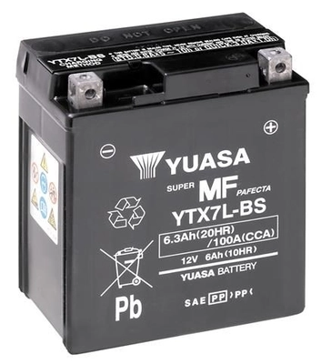 Starter Battery Maintenance Free YTX7L-BS