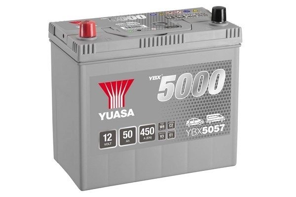 Starter Battery YBX5000 Silver High Performance SMF Batteries YBX5057
