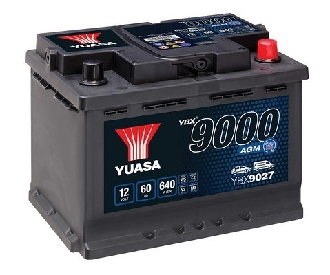 Starter Battery YBX9000 AGM Start Stop Plus Batteries YBX9027